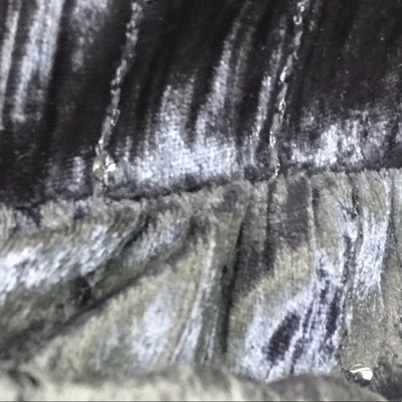 Velvet Broomstick Maxi Skirt - Picture 3 of 4